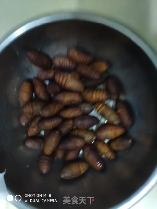 Dry Cocoon Pupae recipe