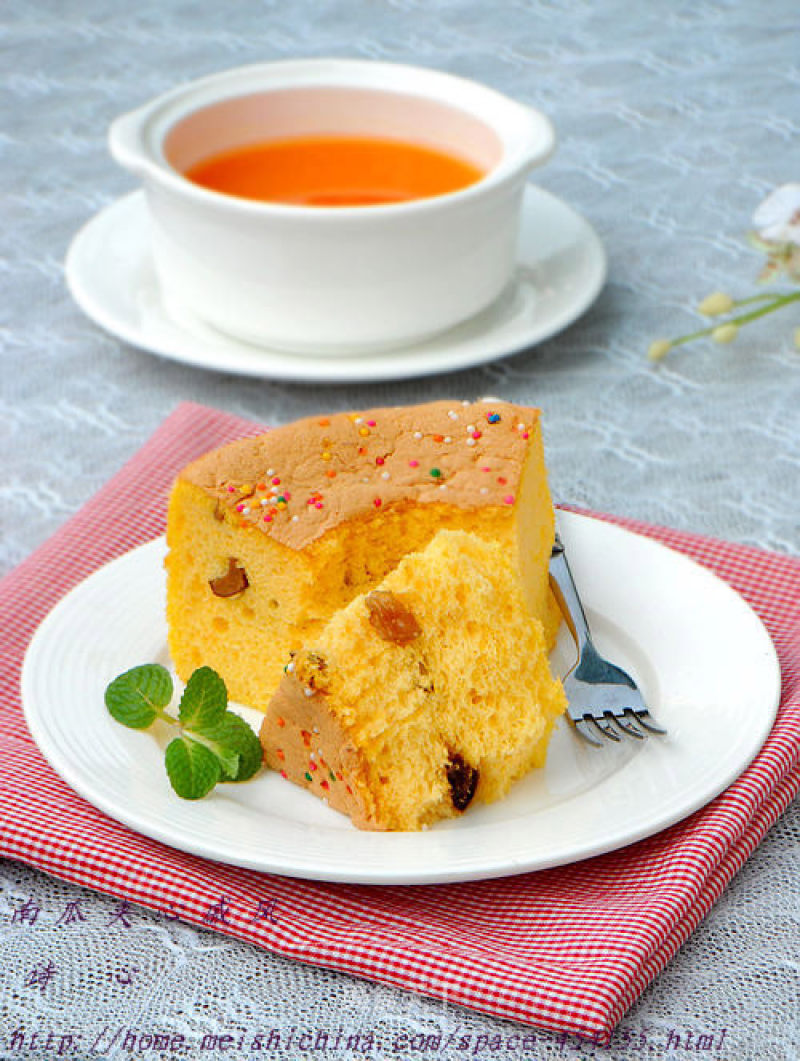 【pumpkin Sandwich Chiffon】--- Baking with Children recipe