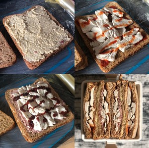 Explosive Whole-wheat Sandwich Series of Visual Taste | Fat-reducing Universal Formula Welcome to Play! recipe