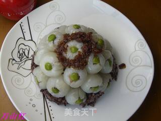 Black Glutinous Rice Lychee Buckle recipe