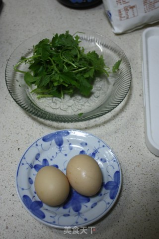 #春食野菜香# Motherwort Fried Egg recipe