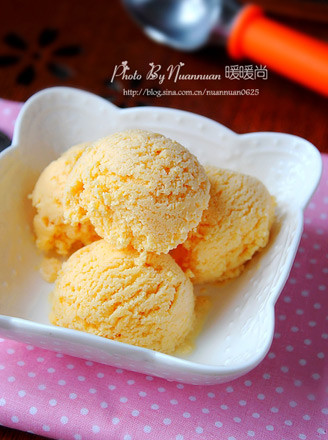 Homemade Papaya Ice Cream recipe