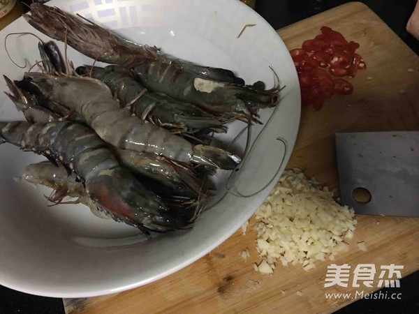 Butter Fried Tiger Shrimp recipe