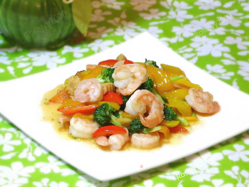 Shrimp Cooked in Wine recipe