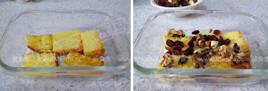 Fruit Toast Pudding Bento recipe