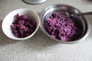 I Am Both Tender and Romantic-purple Sweet Potato Cheese Jelly recipe