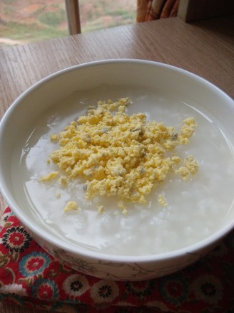 Egg Yolk Porridge recipe