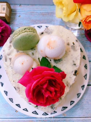 Light Fat Durian Cheese Oreo Cake recipe