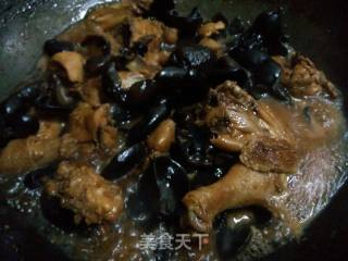 Braised Chicken with Mushrooms and Fungus recipe