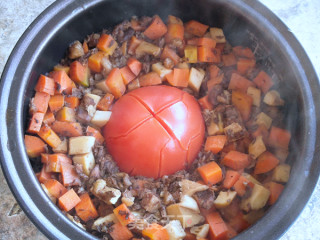 Tomato Bibimbap recipe