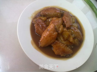 Apple Chicken Wings recipe