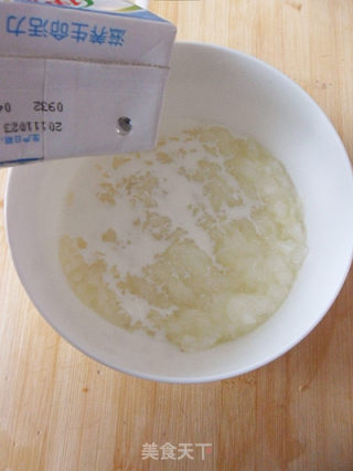 [winter Healthy Vegetables] Yam Tai Chi Mud (milk Flavor) recipe