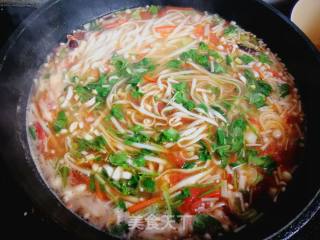 Tomato Carrot Noodle Soup recipe