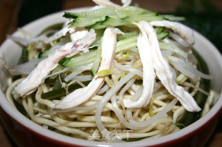 One of The Hottest Foods in Sichuan in Summer, The Family Lazy Recipe——【sichuan-flavored Chicken Noodles】 recipe