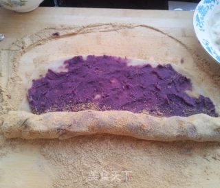 Purple Sweet Potato Donkey Rolling recipe