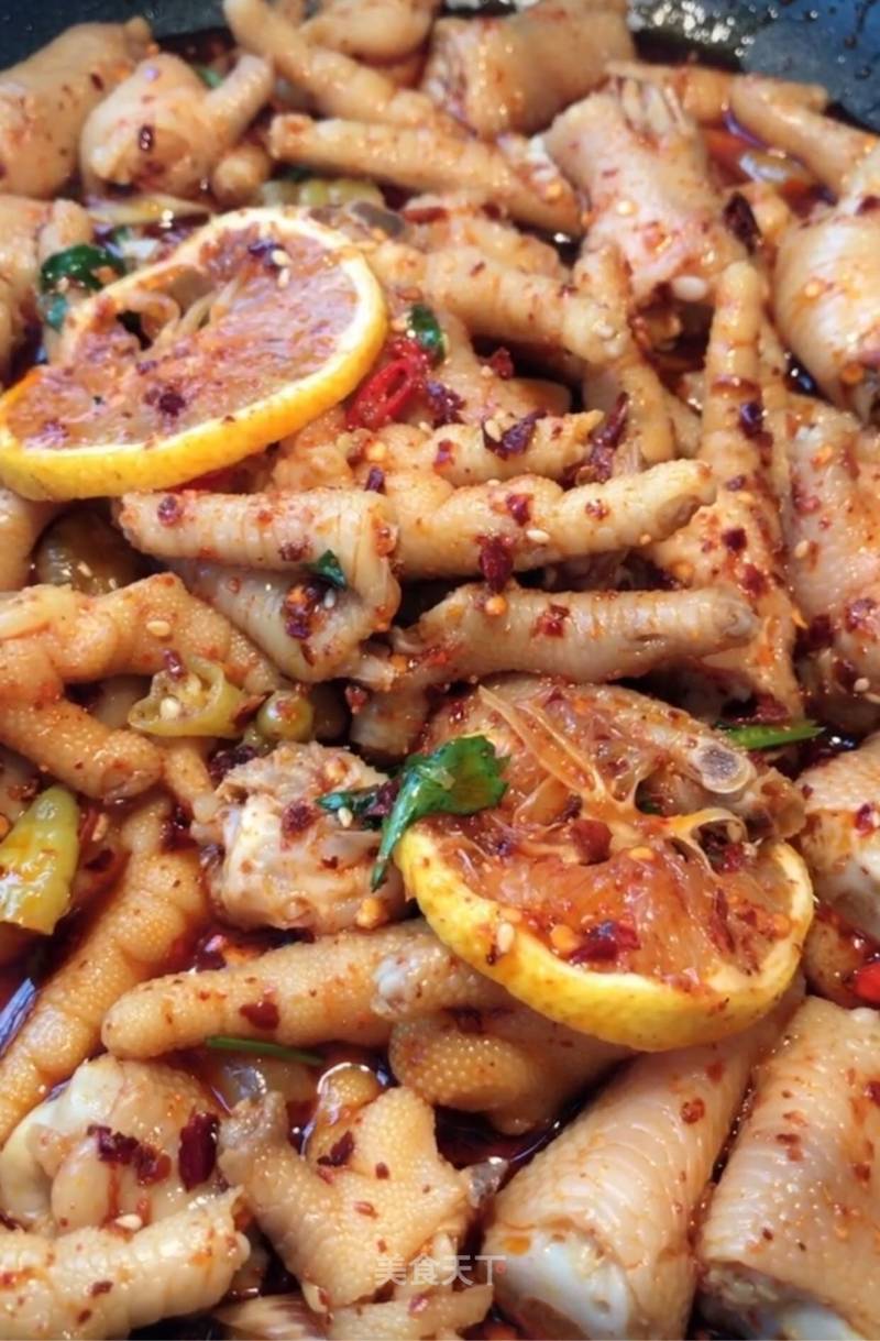 Pickled Pepper Chicken Feet recipe