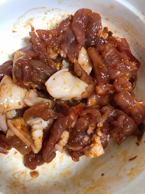 Lei Sun Pork Slices recipe