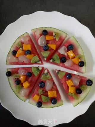 Watermelon Pizza recipe