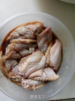 Rice Cooker Steamed Chicken Wings with Chopped Pepper recipe