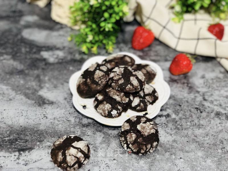 Chocolate Snow Biscuit recipe