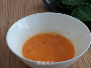 Egg Dumplings with Basil Leaves recipe