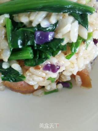 Colorful Fried Rice with Pearl Jade and Ruby recipe