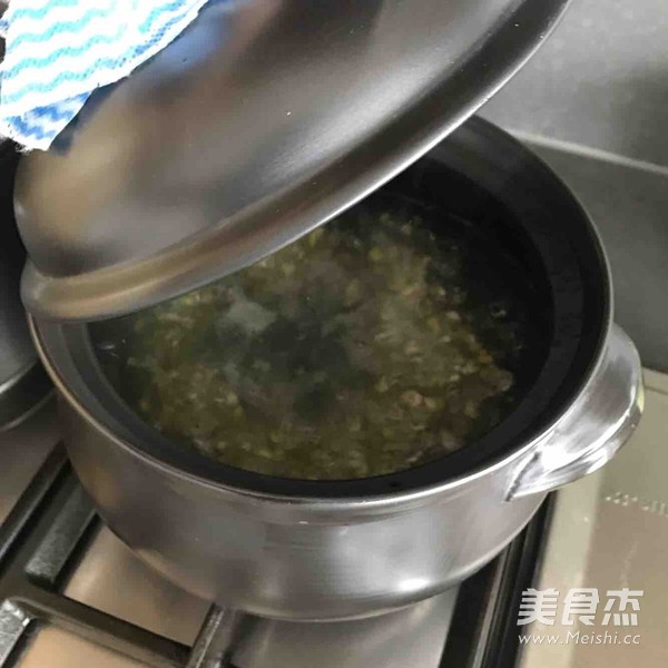 Mung Bean and Taro Ball Soup recipe