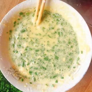Leek Egg Pancake recipe