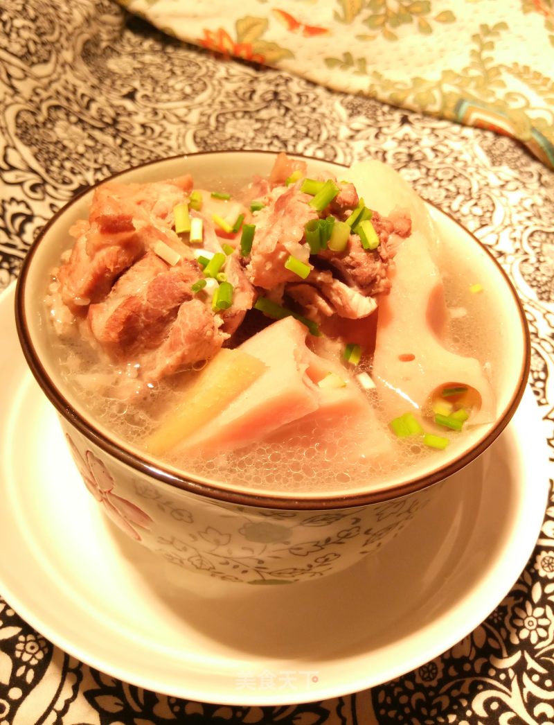 Lotus Root Spine Soup recipe