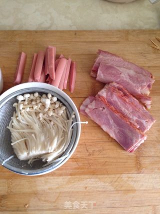 Bacon Enoki Mushroom recipe