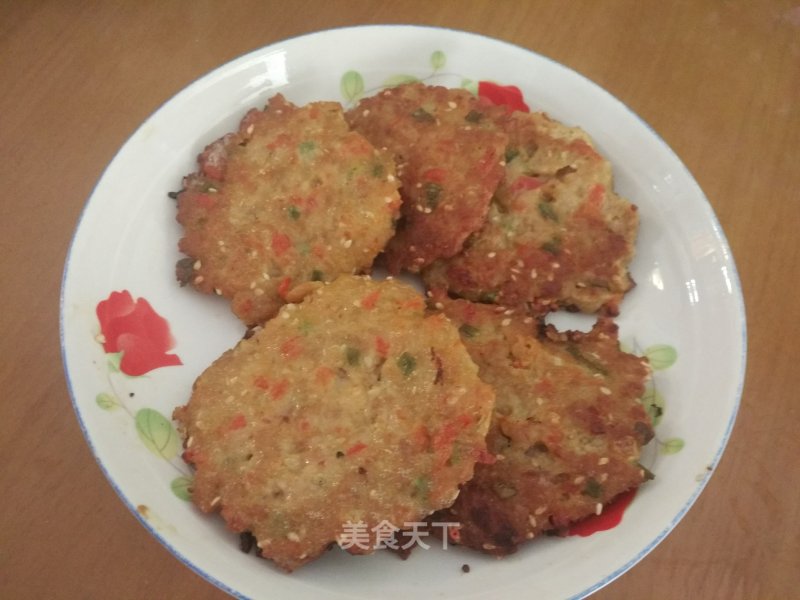 Red Pepper Minced Pork Pancakes