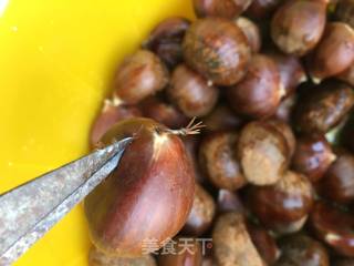 Skillfully Peeled Chestnut recipe