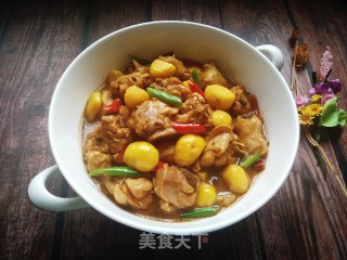 Chestnut Stewed Chicken Drumsticks recipe