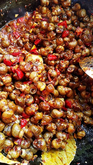 Spicy Fried Escargot recipe