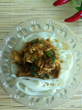 Cold Noodles with Egg Sauce Over Water recipe