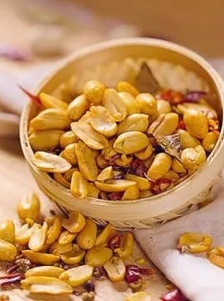 Microwave Quick Hand Spicy Peanuts recipe