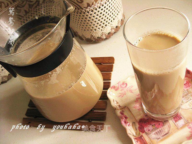 Homemade Low-fat--mandarin Duck Milk Tea recipe