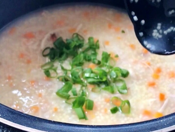 Chicken Shredded Millet Porridge recipe