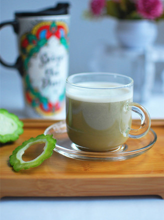 Bitter Gourd and Mung Soy Milk recipe