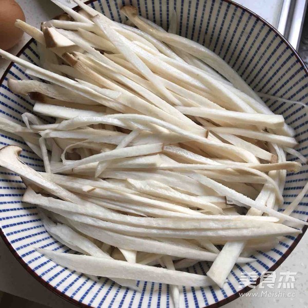 Fried Eryngii Mushrooms with Salt and Pepper recipe