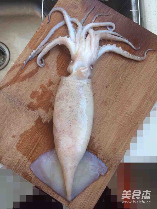 Stir-fried Fresh Squid recipe