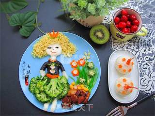 Creative Kids Meal for Curly Girl recipe