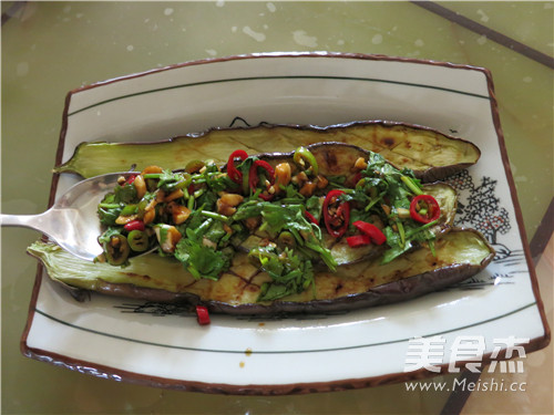 Sour and Spicy Grilled Eggplant recipe