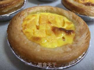 Yellow Peach Egg Tart recipe