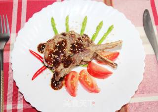 Lamb Chops with Black Pepper recipe