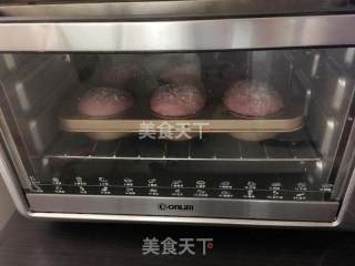 Purple Sweet Potato Coconut Meal Bun recipe