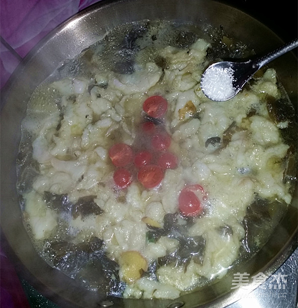 Sauerkraut Fish Fillet Soup recipe