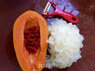 Tremella Papaya Syrup recipe