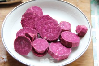 Purple Sweet Potato Blossoms recipe
