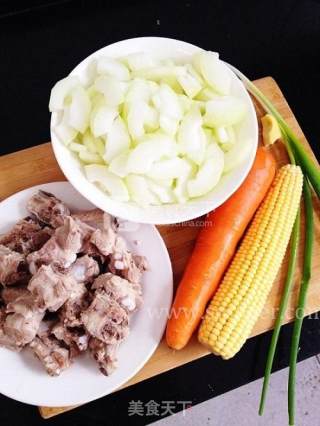 Corn Pork Ribs Soup recipe